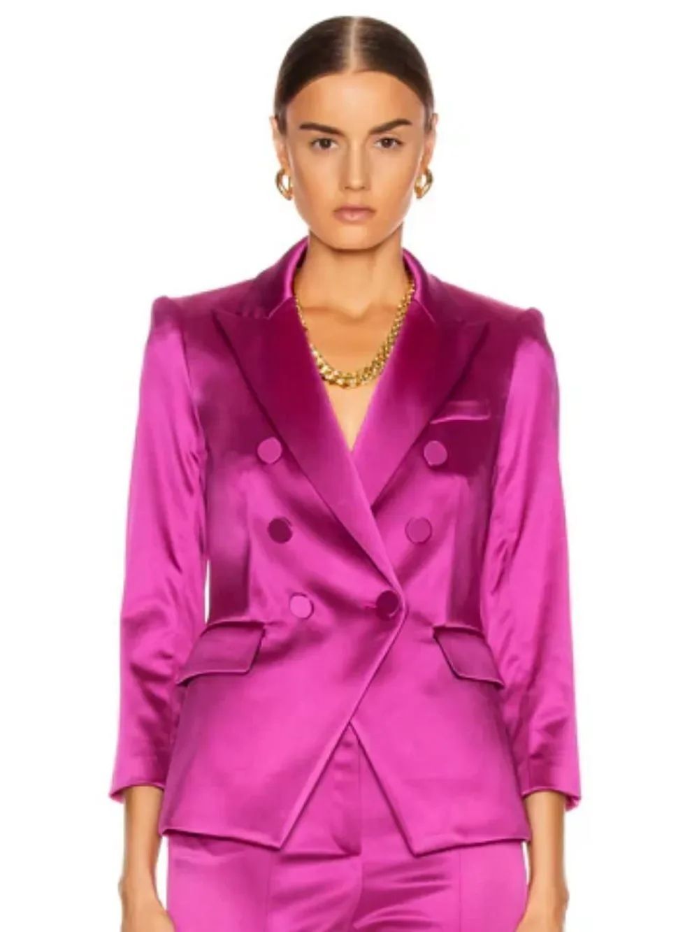 NWT Veronica Beard Empire Dickey Jacket Link Satin Size 4 Revolve